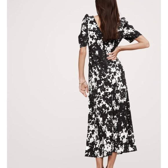 Banana Republic Matte Silk Maxi Dress - Sizes 2P or 4P NWT! - Picture 3 of 8